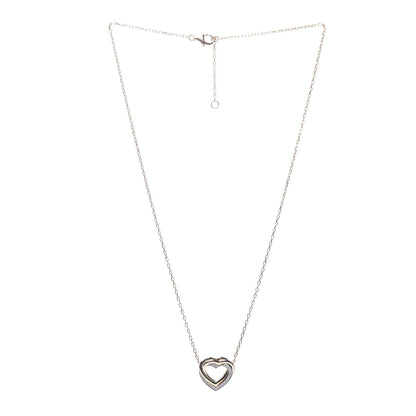 Cartier 18K Pink Yellow White Gold Diamond Trinity Heart Pendant Necklace 3 of 6