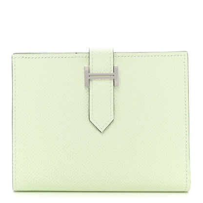 Hermes Epsom Bearn Compact Wallet Vert Fizz 1 of 8
