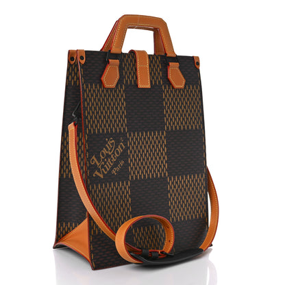 Louis Vuitton x NIGO Giant Damier Ebene Monogram Mini Tote 3 of 8