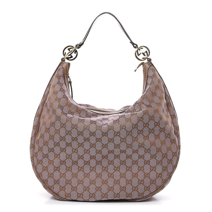 Gucci Monogram Large GG Twins Hobo Purple 1 of 10