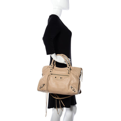 Balenciaga Agneau Classic Hardware City Sahara 3 of 19