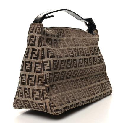 Fendi Zucchino Vitello Mini Pochette Tobacco 2 of 9