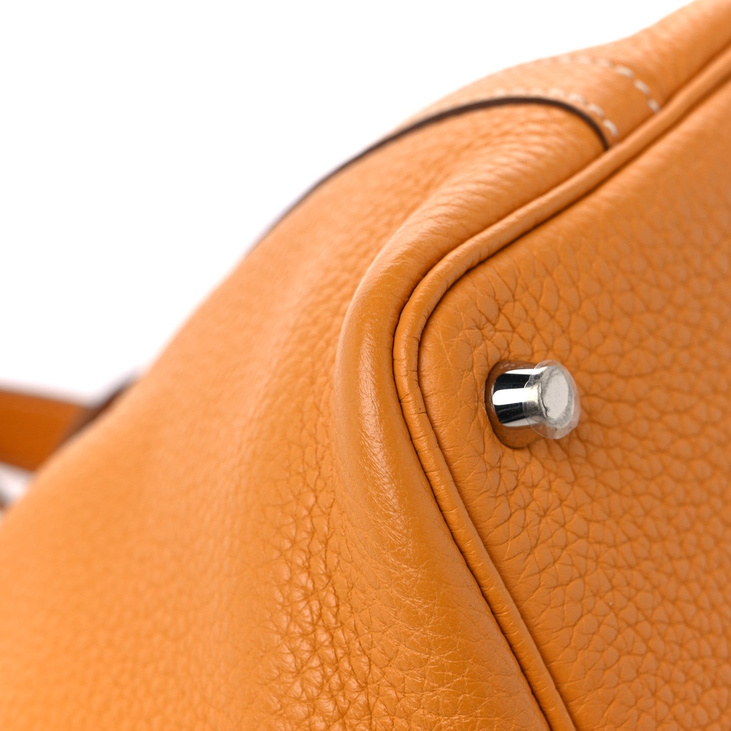 Hermes Taurillon Clemence Picotin Lock 18 PM Moutarde 8 of 12