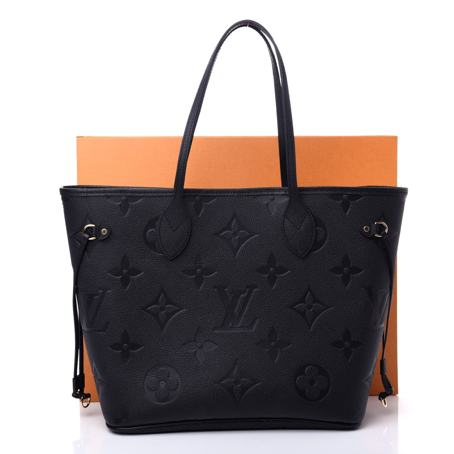 Louis Vuitton Empreinte Monogram Giant Neverfull MM Black 11 of 11
