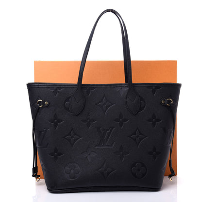 Louis Vuitton Empreinte Monogram Giant Neverfull MM Black 11 of 11