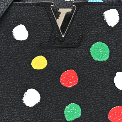 Louis Vuitton LV X YK Taurillon Capucines MM Black 7 of 10