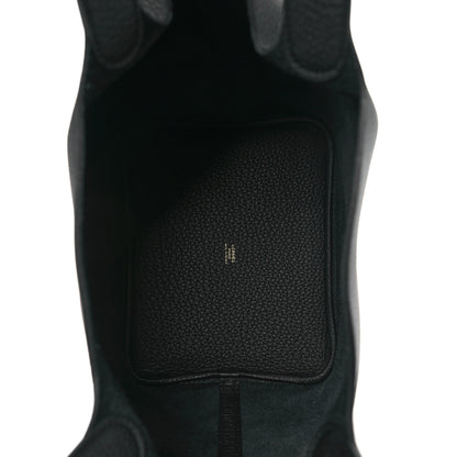 Hermes Taurillon Clemence Picotin Lock 22 MM Black 5 of 11