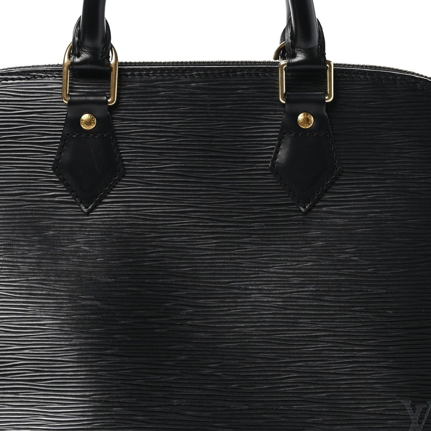 Louis Vuitton Epi Alma PM Black 8 of 13