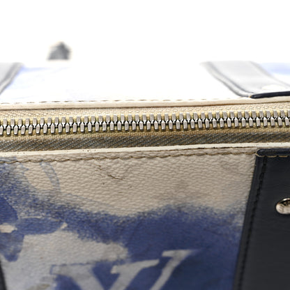 Louis Vuitton Monogram Watercolor Keepall XS Blue 11 of 12