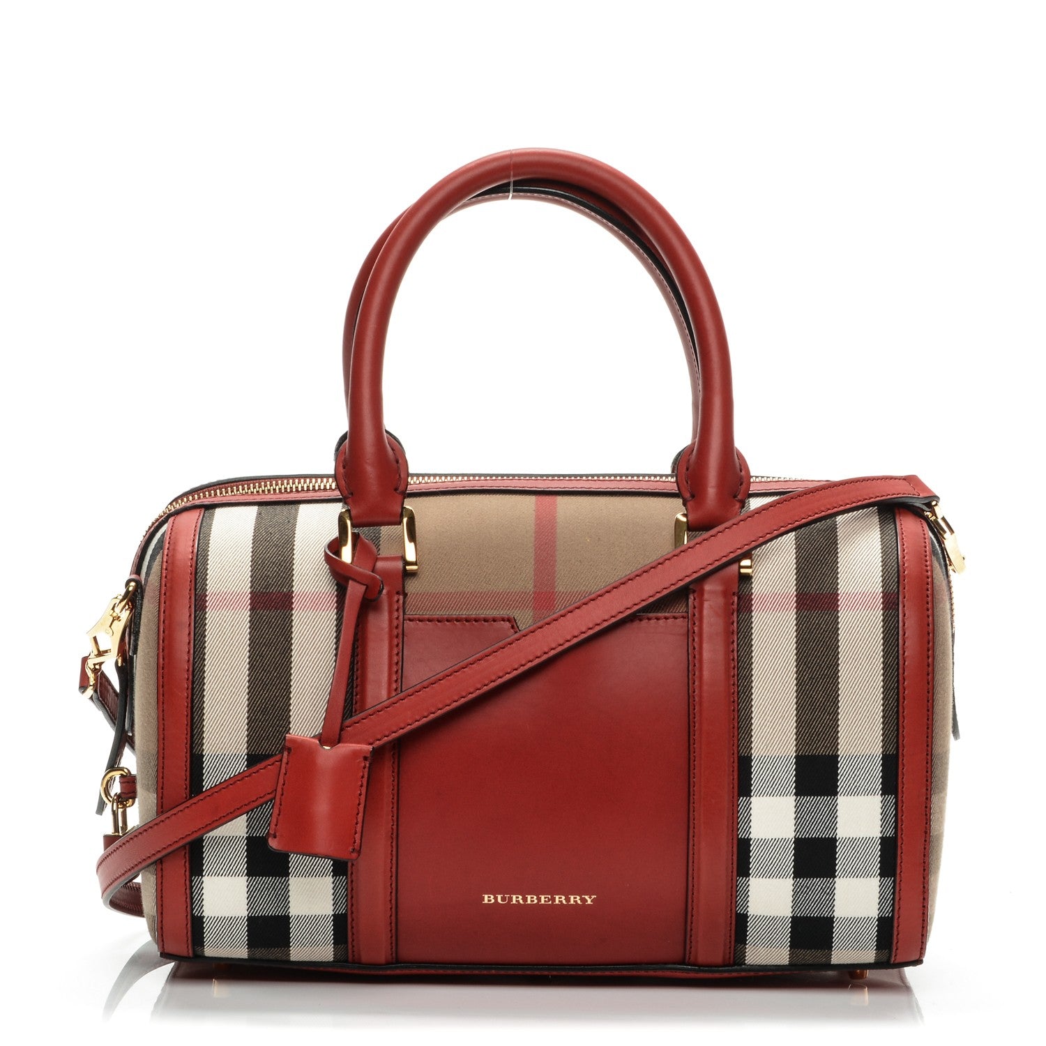 Burberry House Check Medium Alchester Military Red 1 of 9