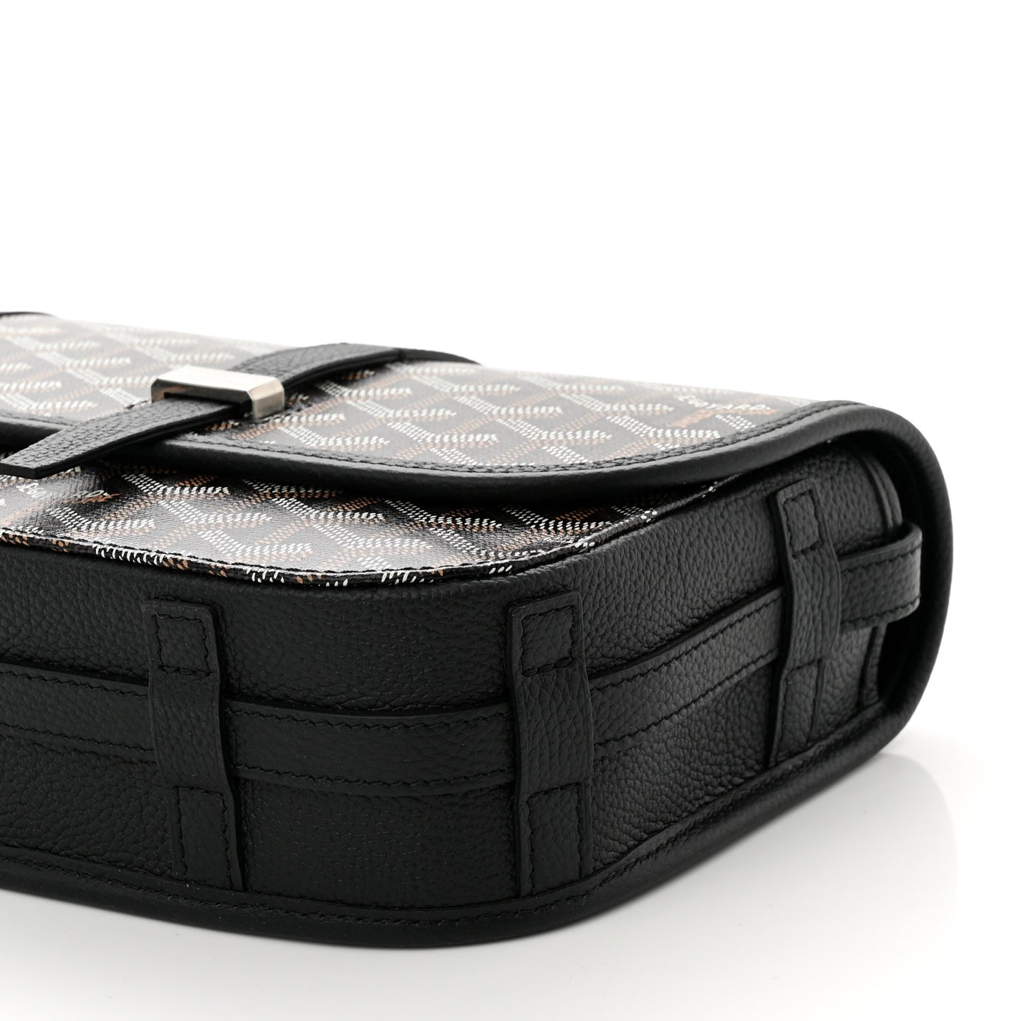 Goyardine Belvedere II PM Messenger Bag Black