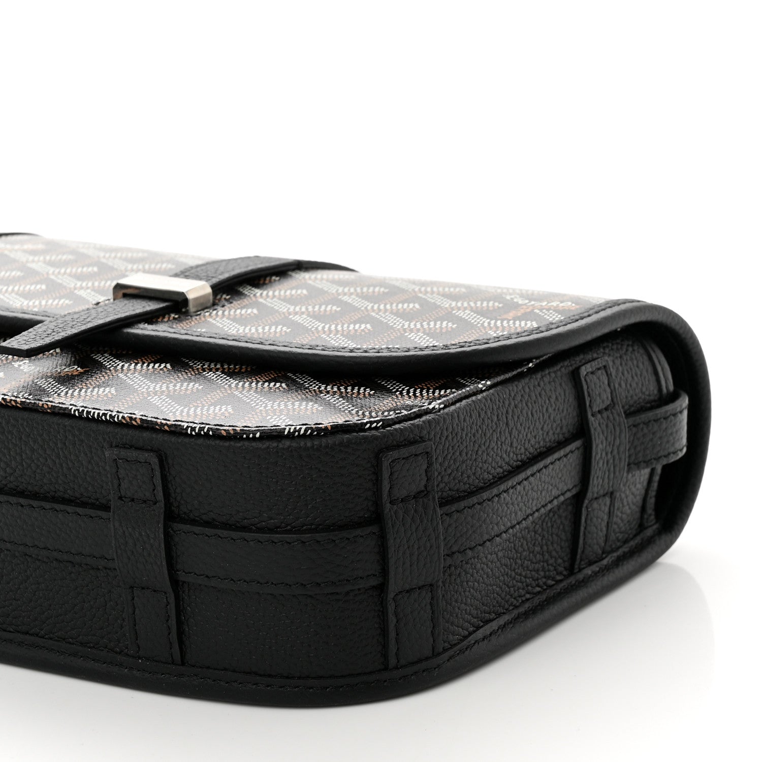 Goyard Goyardine Belvedere II PM Messenger Bag Black 9 of 9
