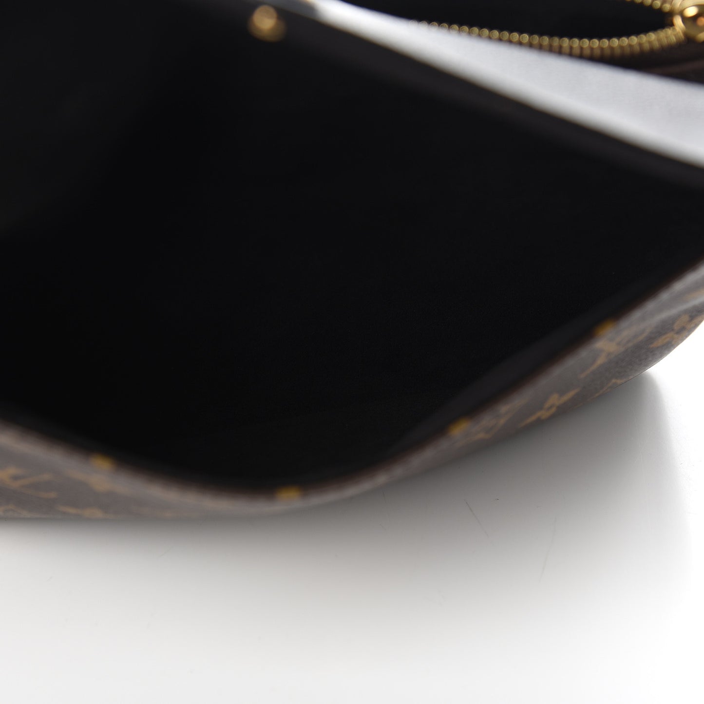 Monogram Twice Pochette Black