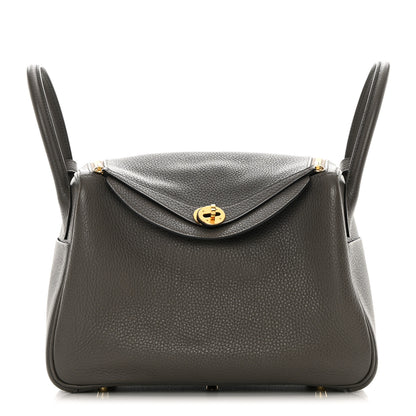 Hermes Taurillon Clemence Lindy 30 Etain 1 of 18