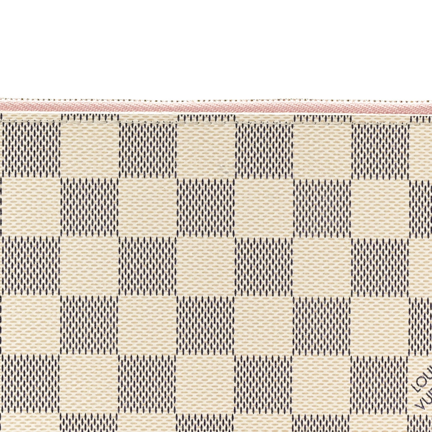 Louis Vuitton Damier Azur Neverfull MM GM Pochette Rose Ballerine 8 of 8