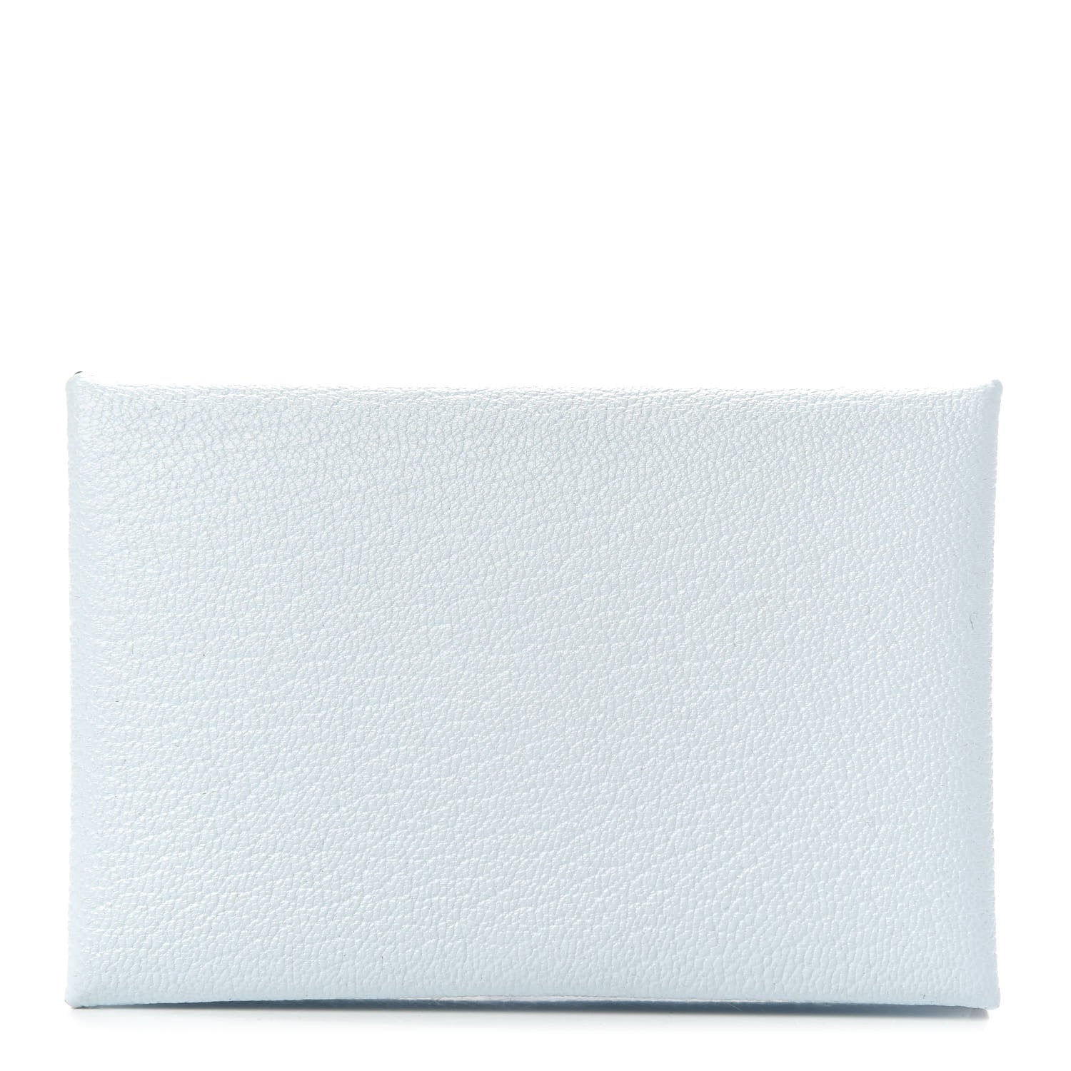 Hermes Chevre Mysore Calvi Card Case Bleu Brume 1 of 8
