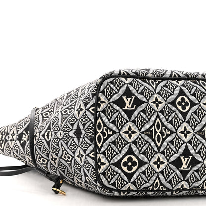 Louis Vuitton Jacquard Since 1854 Neverfull MM Grey 8 of 9