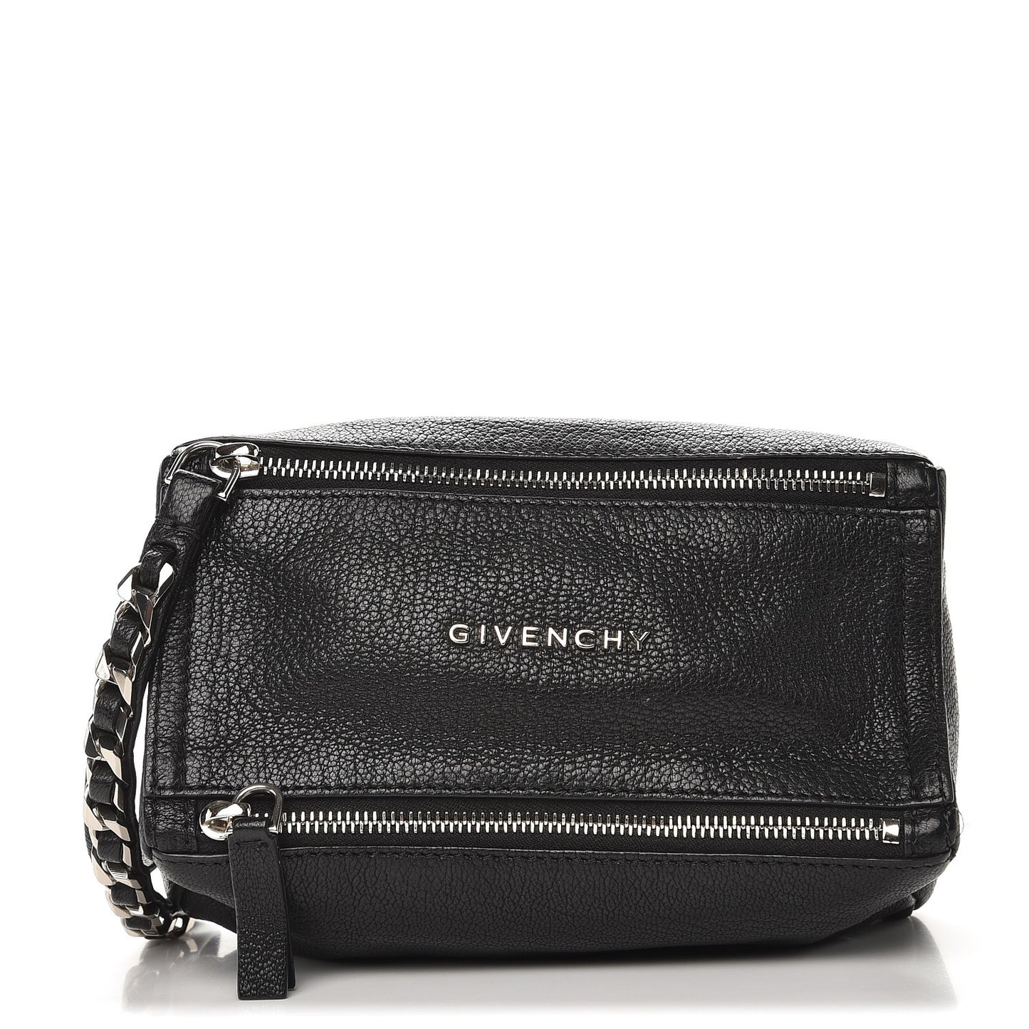 Sugar Goatskin Pandora Wristlet Black