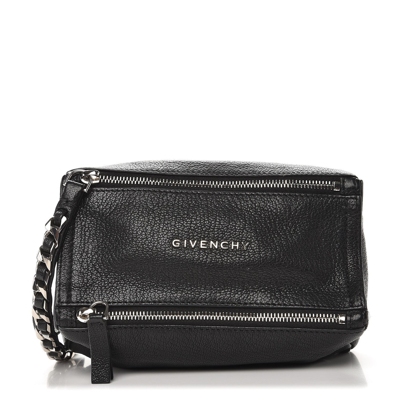 Givenchy Sugar Goatskin Pandora Wristlet Black 1 of 8