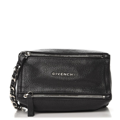 Givenchy Sugar Goatskin Pandora Wristlet Black 1 of 8
