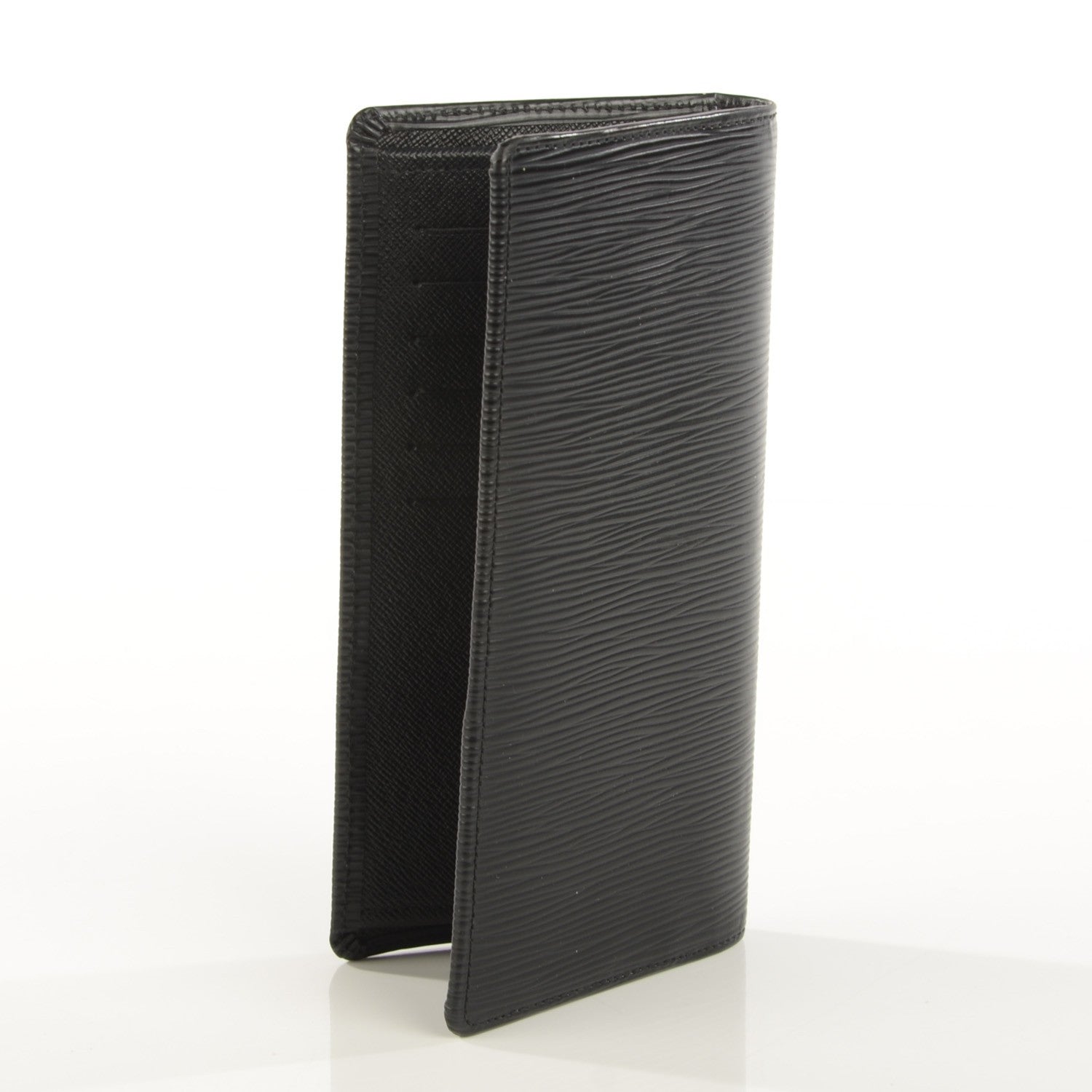 Louis Vuitton Epi Brazza Wallet Black 3 of 7