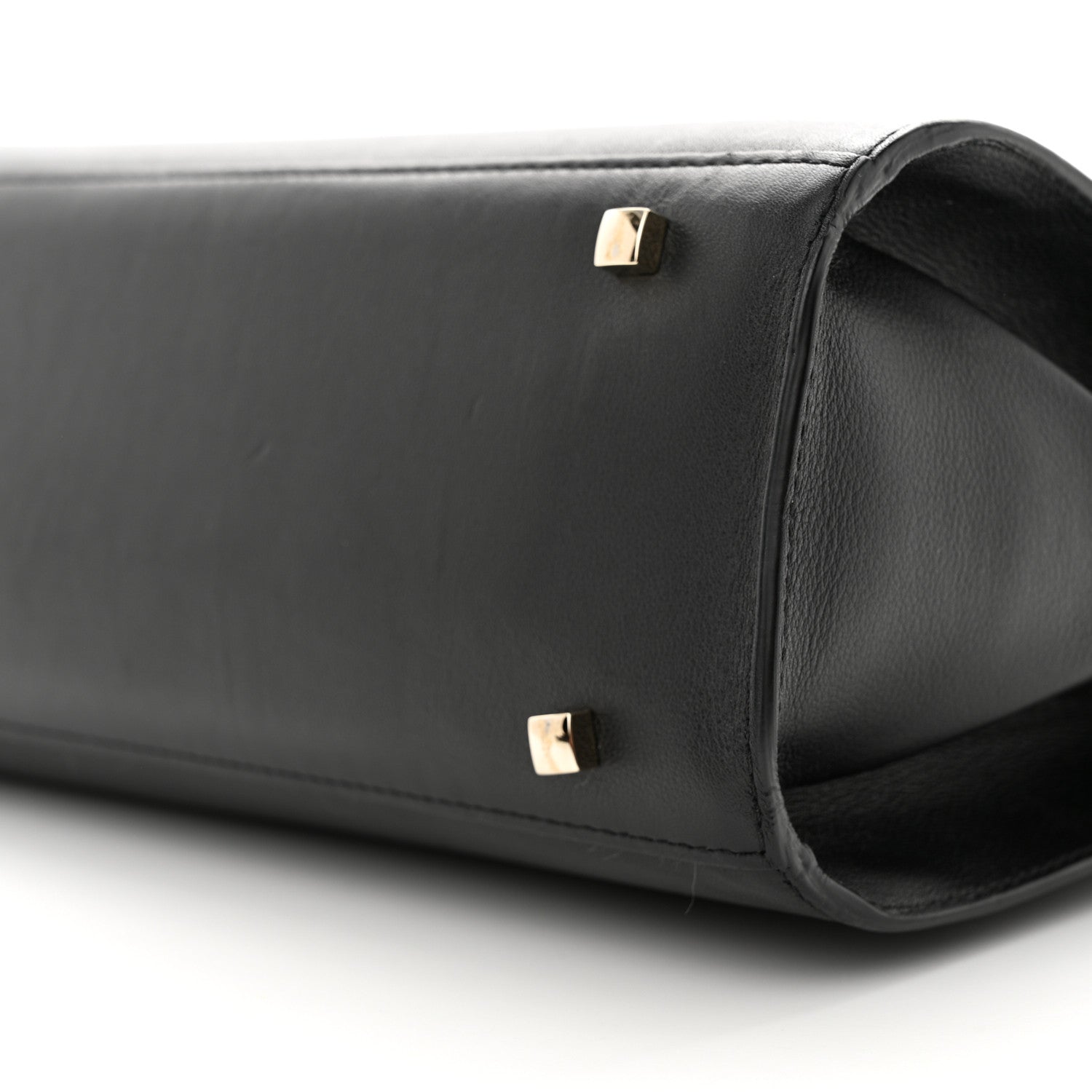 Delvaux Smooth Calfskin GM Tempete Satchel Black 10 of 13