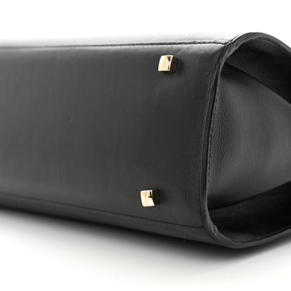 Delvaux Smooth Calfskin GM Tempete Satchel Black 10 of 13