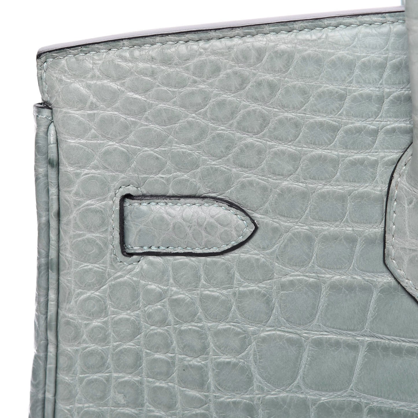 Matte Alligator Birkin 35 Ciel