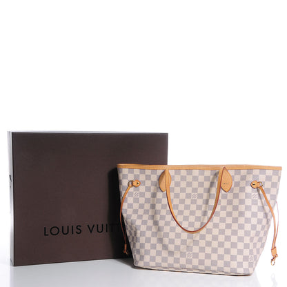 Louis Vuitton Damier Azur Neverfull MM 5 of 10