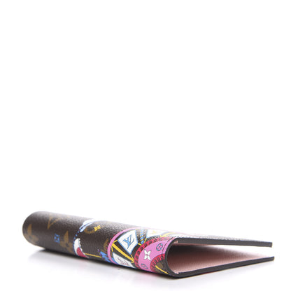 Louis Vuitton Monogram 2020 Christmas Animation Big Wheel Passport Cover Rose Ballerine 3 of 6