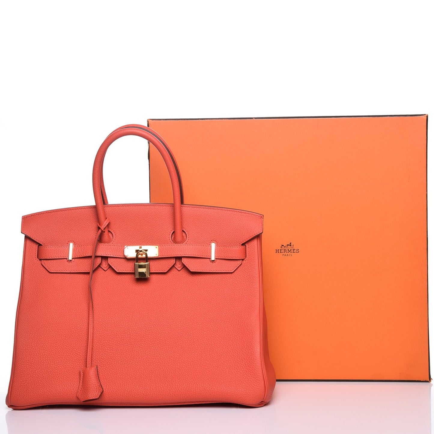 Togo Birkin 35 Capucine