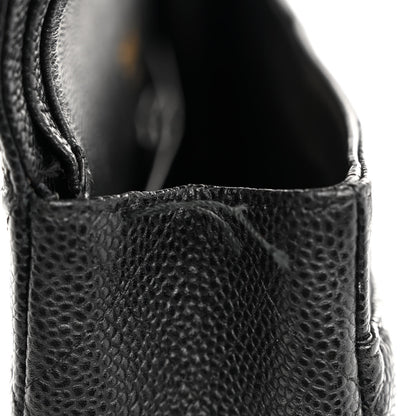 Chanel Caviar Quilted Medium Double Flap Black 11 of 12