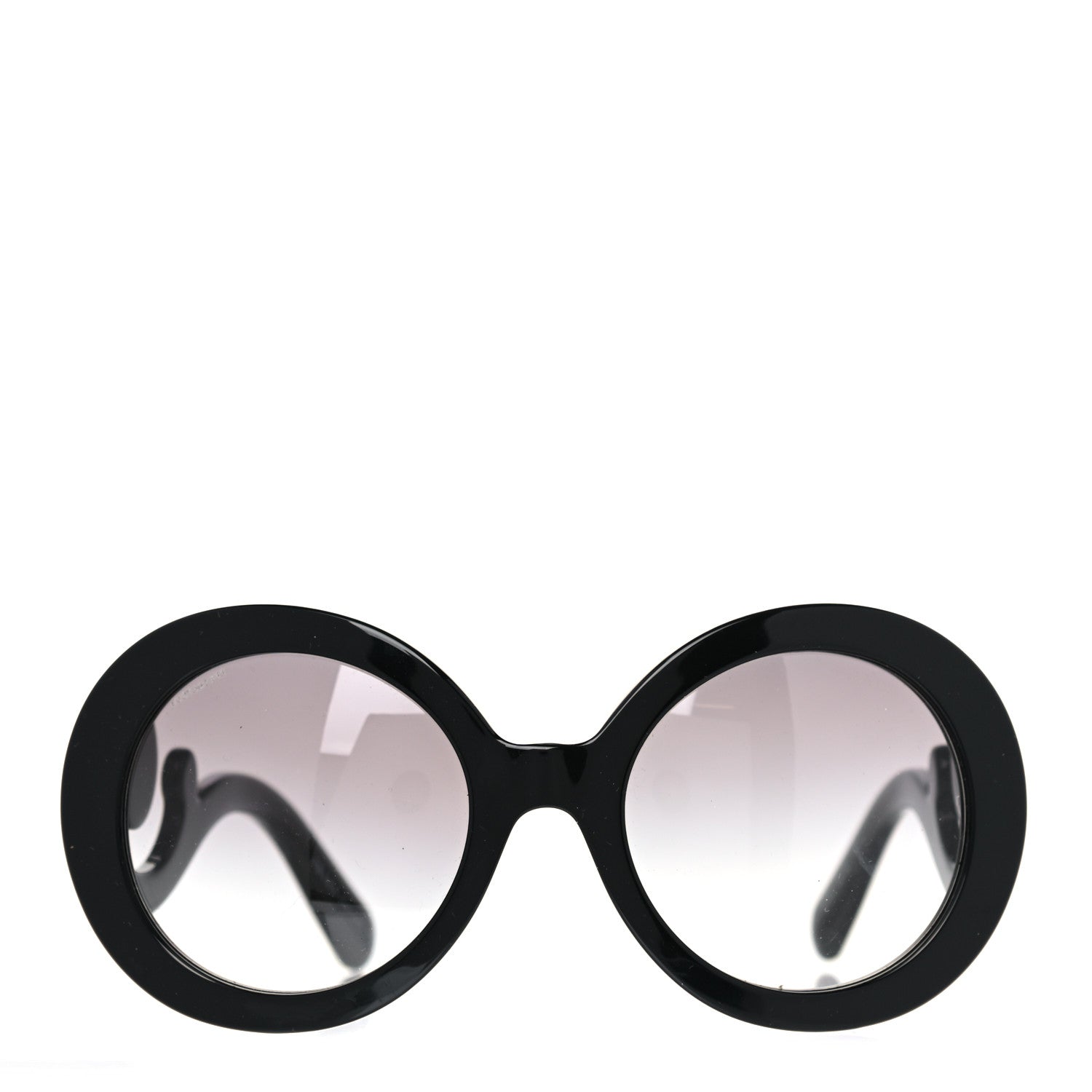 Prada Baroque Sunglasses SPR 27N Black 2 of 7