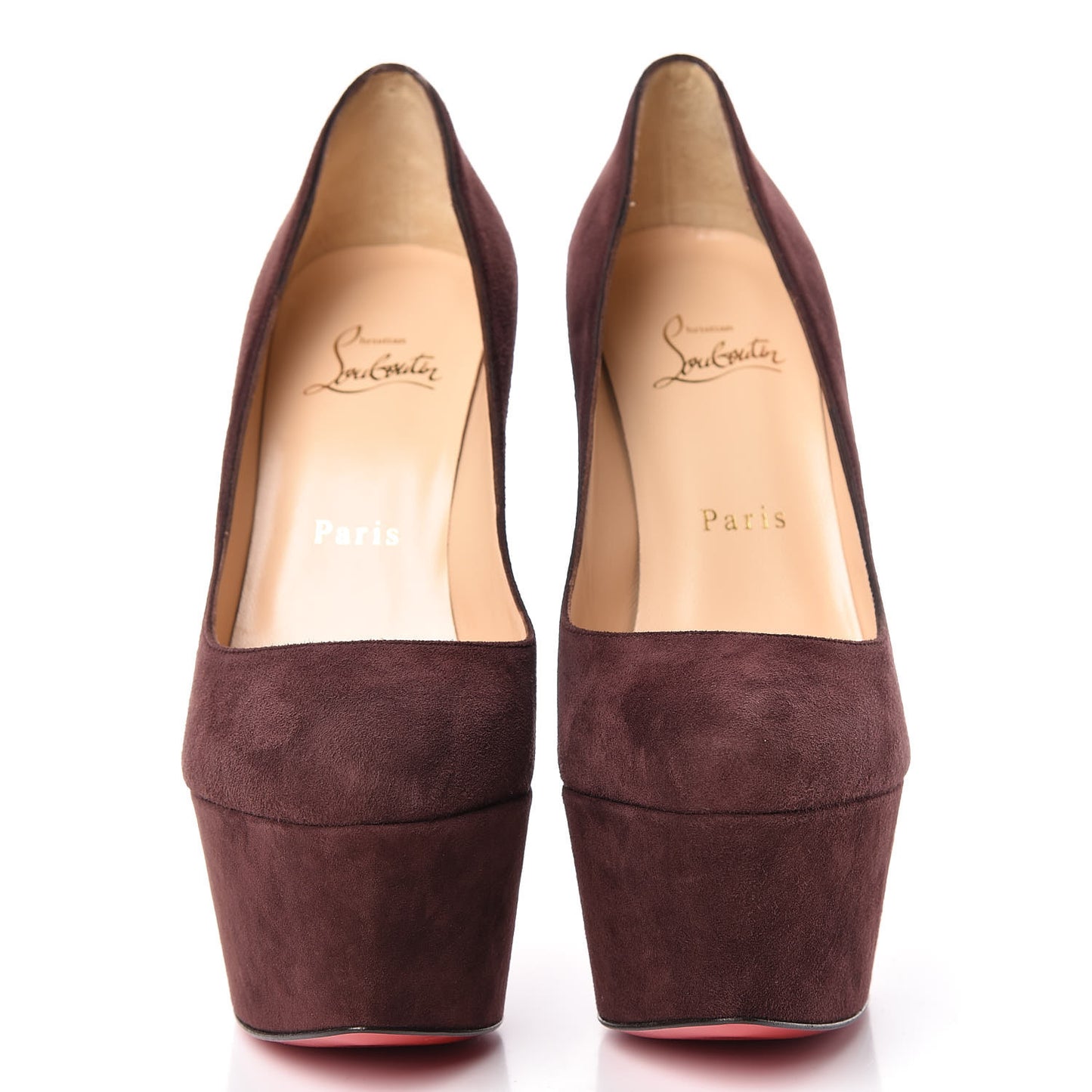 Suede Alta Vicky 160 Pumps 38 Cramoisi
