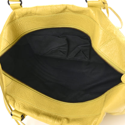 Balenciaga Agneau Classic Hardware Work Jaune Poussin 6 of 8