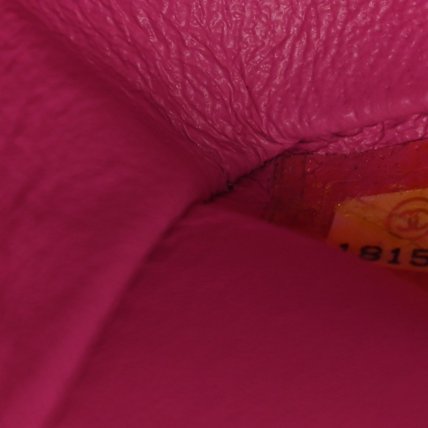 Iridescent Caviar Quilted Jumbo Double Flap Pink