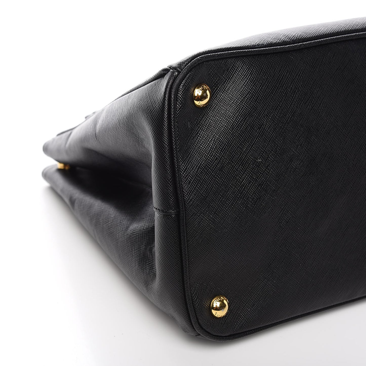 Saffiano Lux Large Tote Black