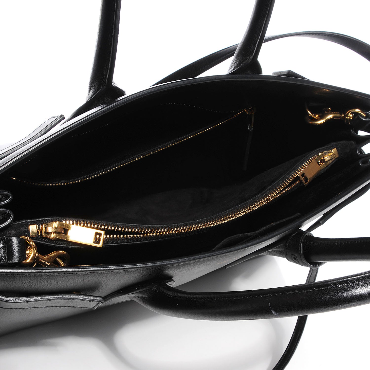 Saint Laurent Calfskin Small Sac De Jour Black 5 of 6