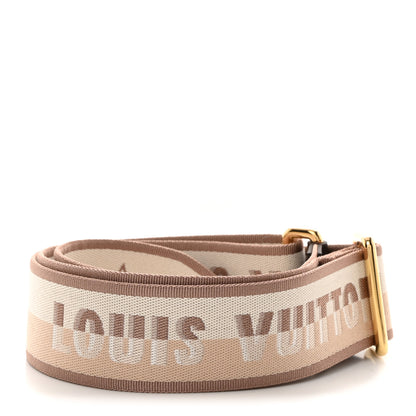 Louis Vuitton Jacquard Speedy Bandouliere 20 Shoulder Strap Beige Brown 2 of 3