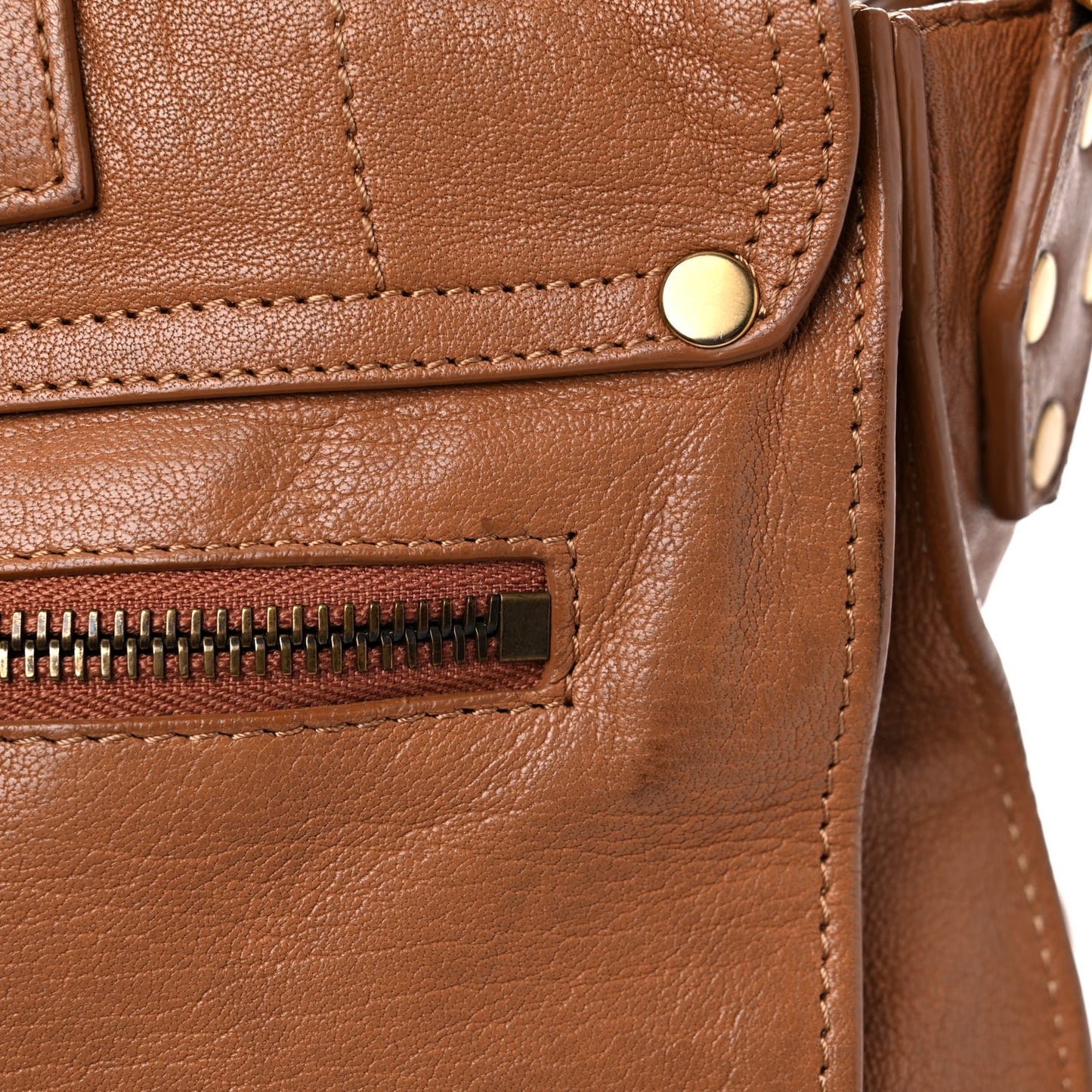 Lambskin PS1 Satchel Birch