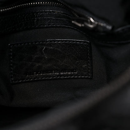 Alexander Wang Pebbled Lambskin Mini Rockie Black Rhodium Hardware 6 of 10