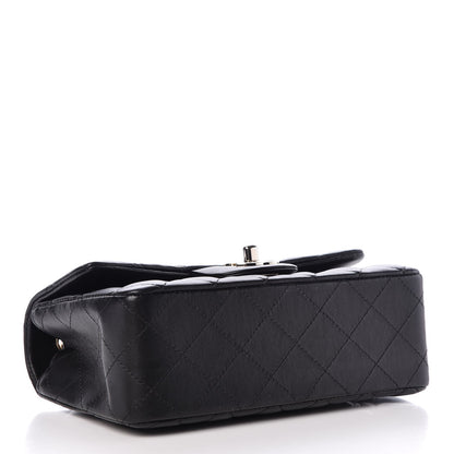 Chanel Lambskin Quilted Mini Rectangular Flap Black 4 of 8