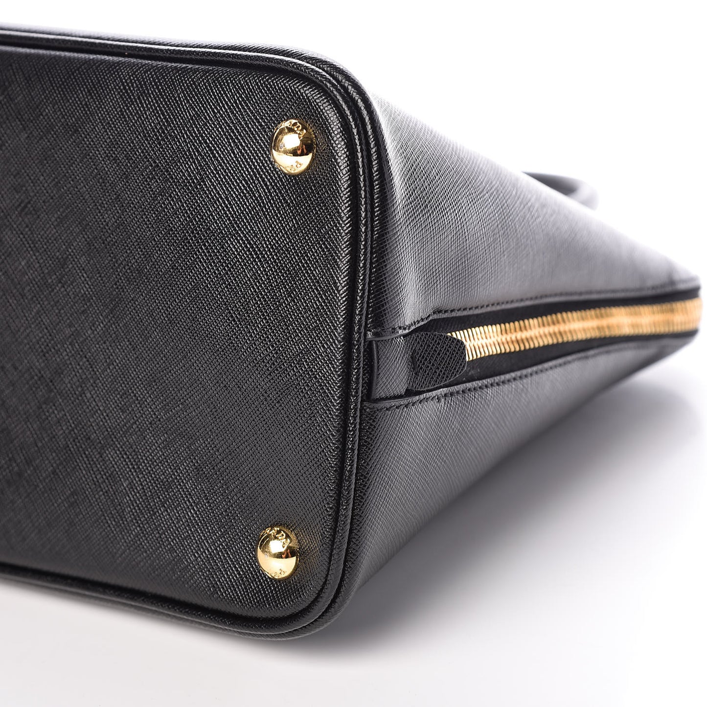 Saffiano Lux Large Promenade Tote Black