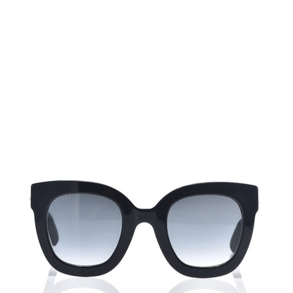 Gucci Round Frame Star Sunglasses GG0208S Black 2 of 9