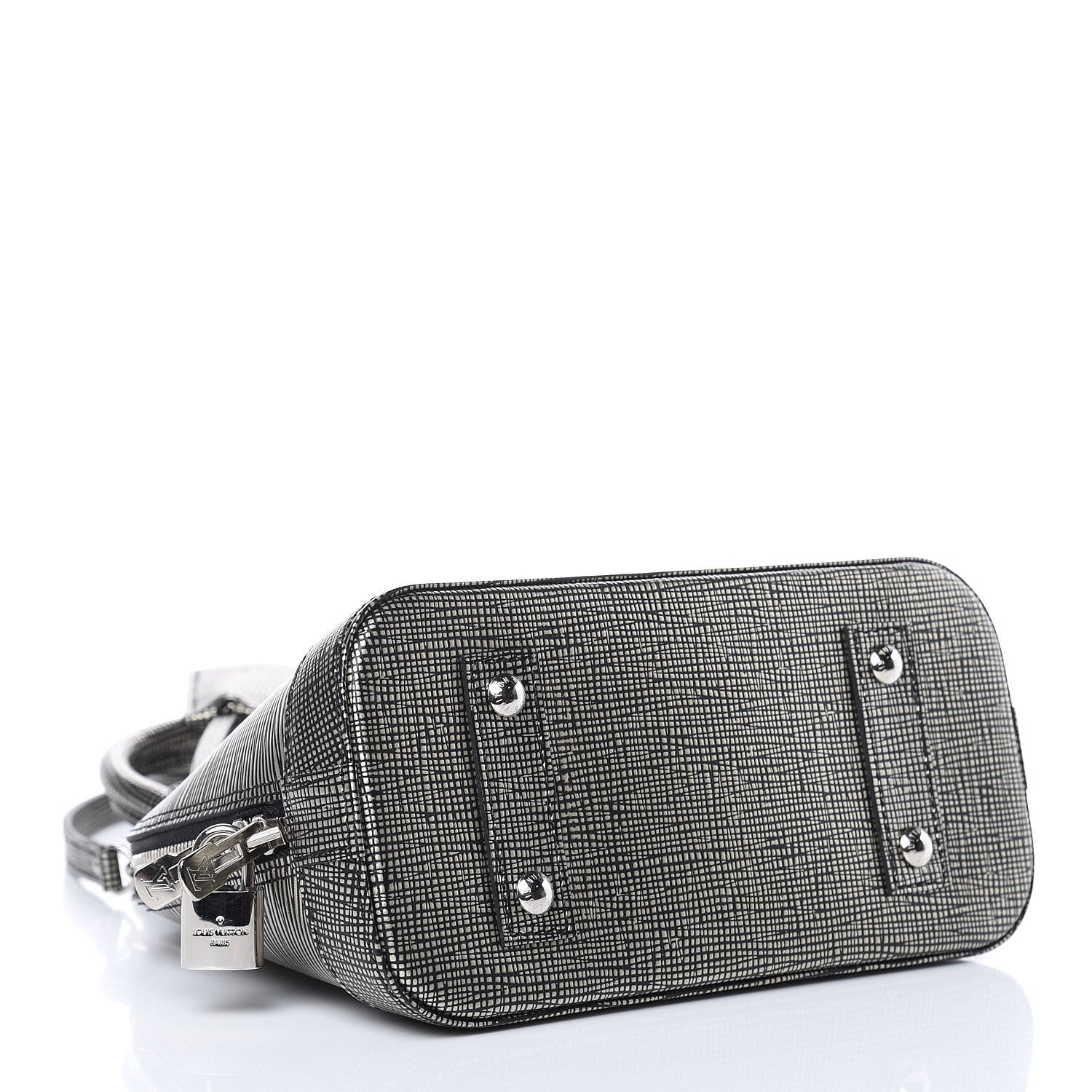 Louis Vuitton Epi Alma BB Platine 4 of 9