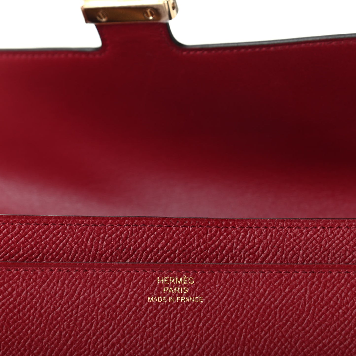 Epsom Constance Long Wallet Rouge Grenat