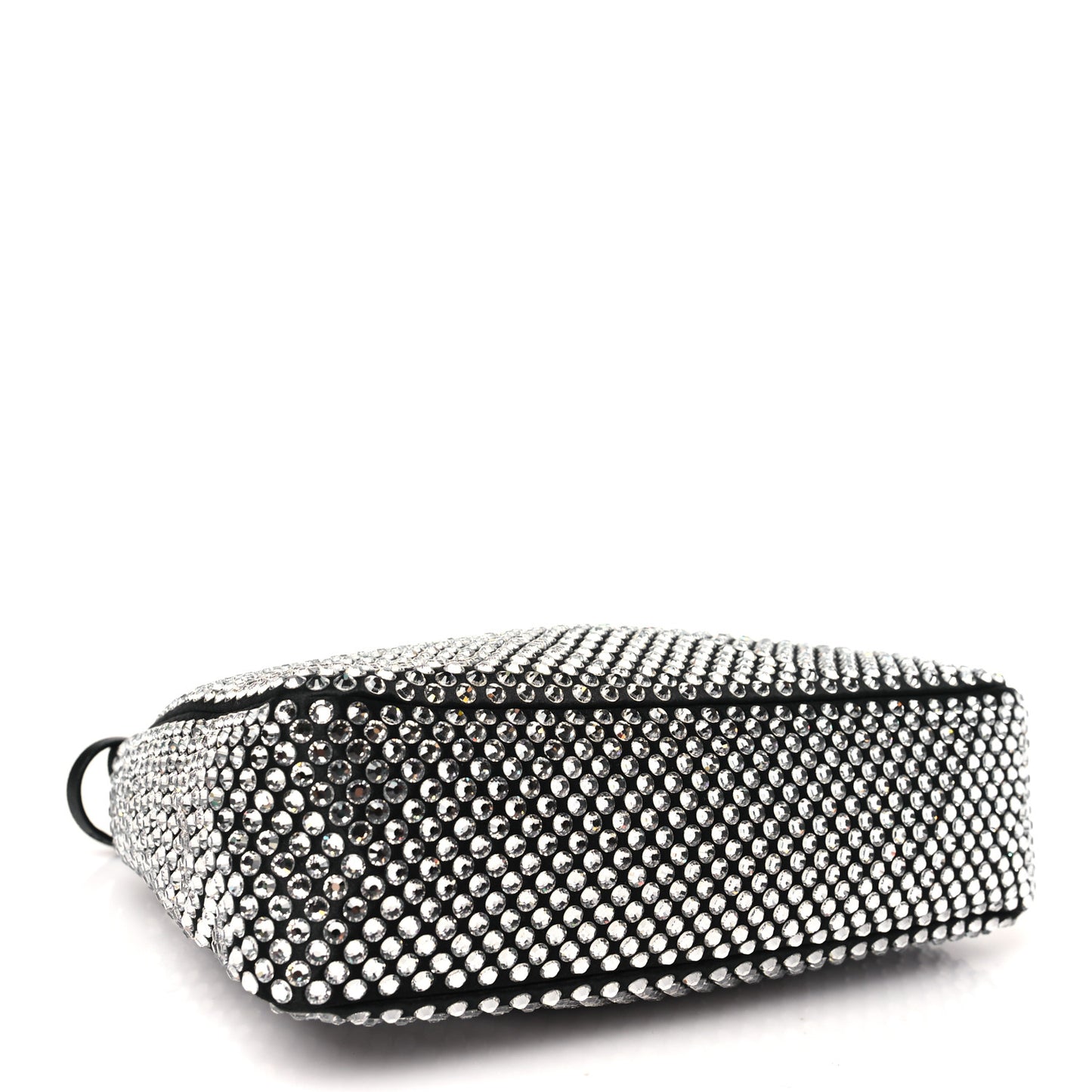 Satin Crystal Mini Re-Edition 2000 Bag Cristal