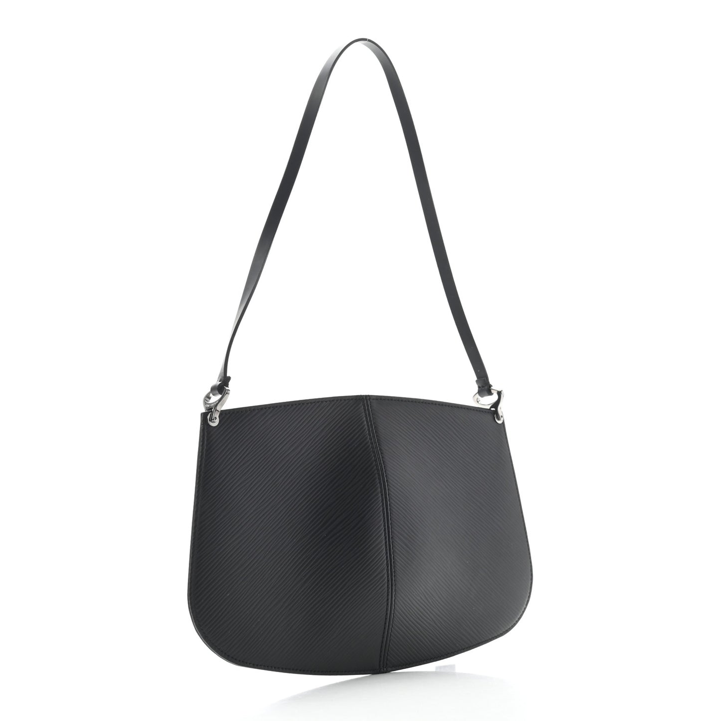 Epi Demi Lune Pochette Black
