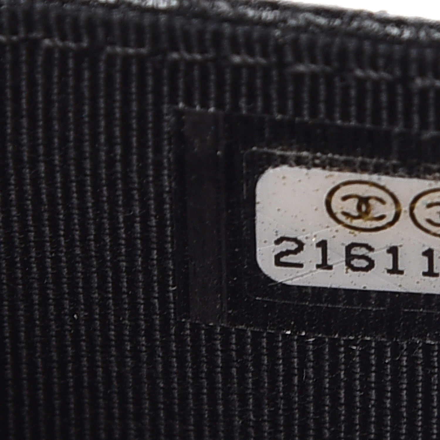 Chanel Caviar Quilted Flap Card Holder Black 8 of 9