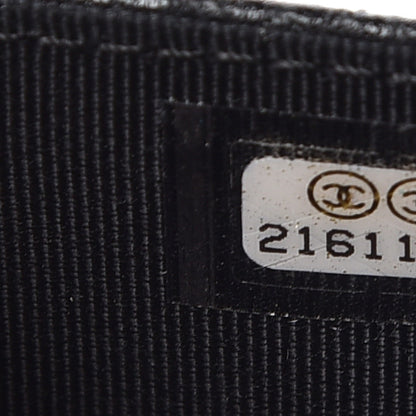 Chanel Caviar Quilted Flap Card Holder Black 8 of 9
